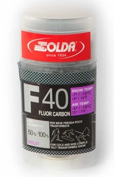 Solda F40 CARBON Stick Violet -4...-14°C, 35g 3 Solda F40 CARBON Stick Violet -4...-14°C, 35g