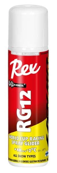 Rex 4664 RG12 Yellow Racing Spray Glider +10...-2°C, 150 Ml