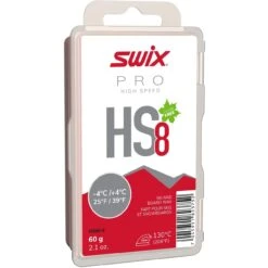 SWIX HS8-6 High Speed 8 Red Glider +4°...-4°C, 60g