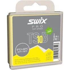 SWIX TS10B-4 Top Speed 10 Black Glider 0°C...+10°C, 40g