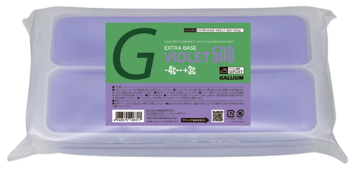 Gallium Extra Base Glider Violet 500 +3°...-4°C, 500g 3 Gallium Extra Base Glider Violet 500 +3°...-4°C, 500g