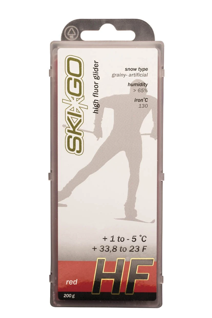 Ski-Go HF Glider Red +1...-5°C, 200g 3 Ski-Go HF Glider Red +1...-5°C, 200g