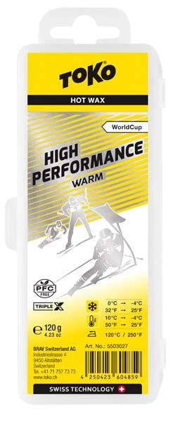 TOKO High Performance WC Warm +10°...-4°C, 120g 3 TOKO High Performance WC Warm +10°...-4°C, 120g