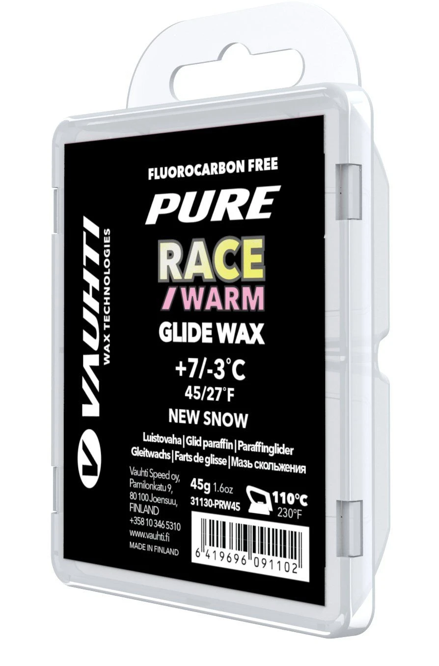 Vauhti Pure Race New Snow Warm Block, +7°...-3°C, 45g 3 Vauhti Pure Race New Snow Warm Block, +7°...-3°C, 45g