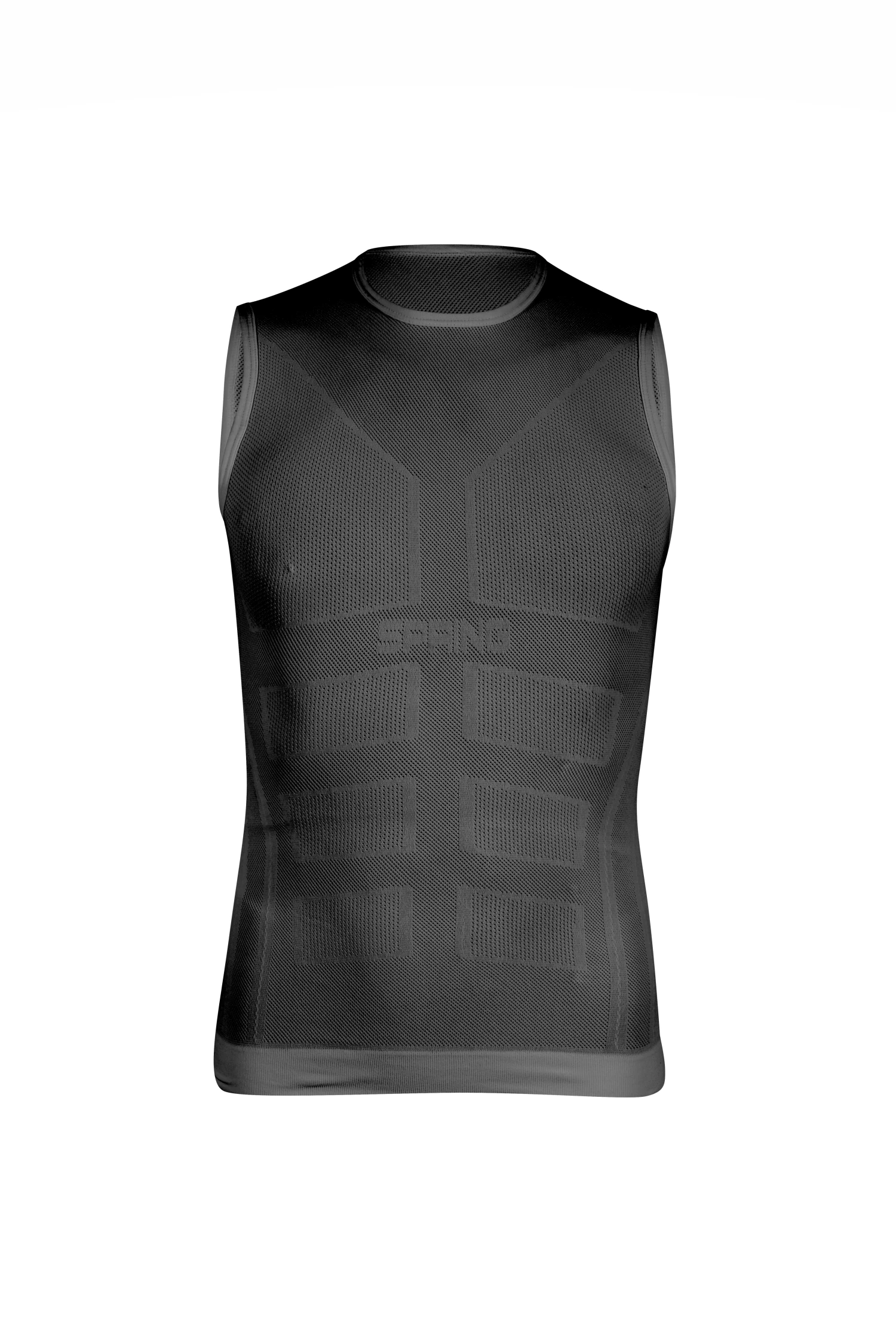 Spring Sleeveless Breeze T-shirt For Man, Black 3 Spring Sleeveless Breeze T-shirt For Man, Black