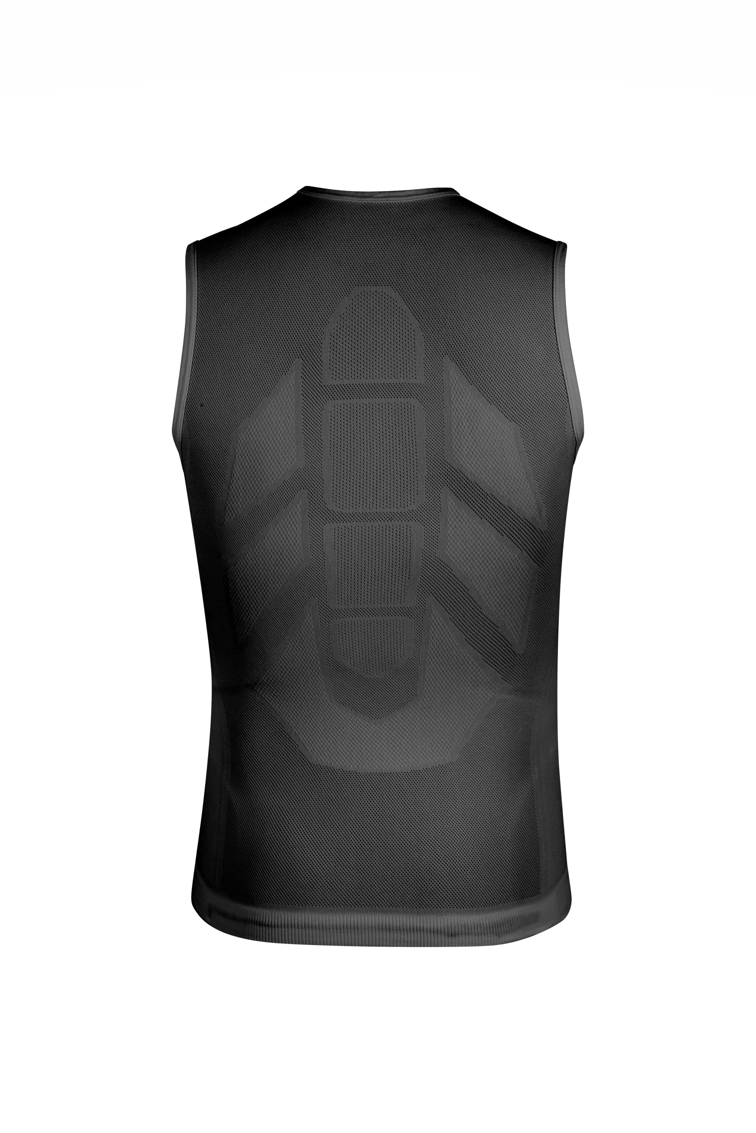 Spring Sleeveless Breeze T-shirt For Man, Black 4 Spring Sleeveless Breeze T-shirt For Man, Black - Image 2