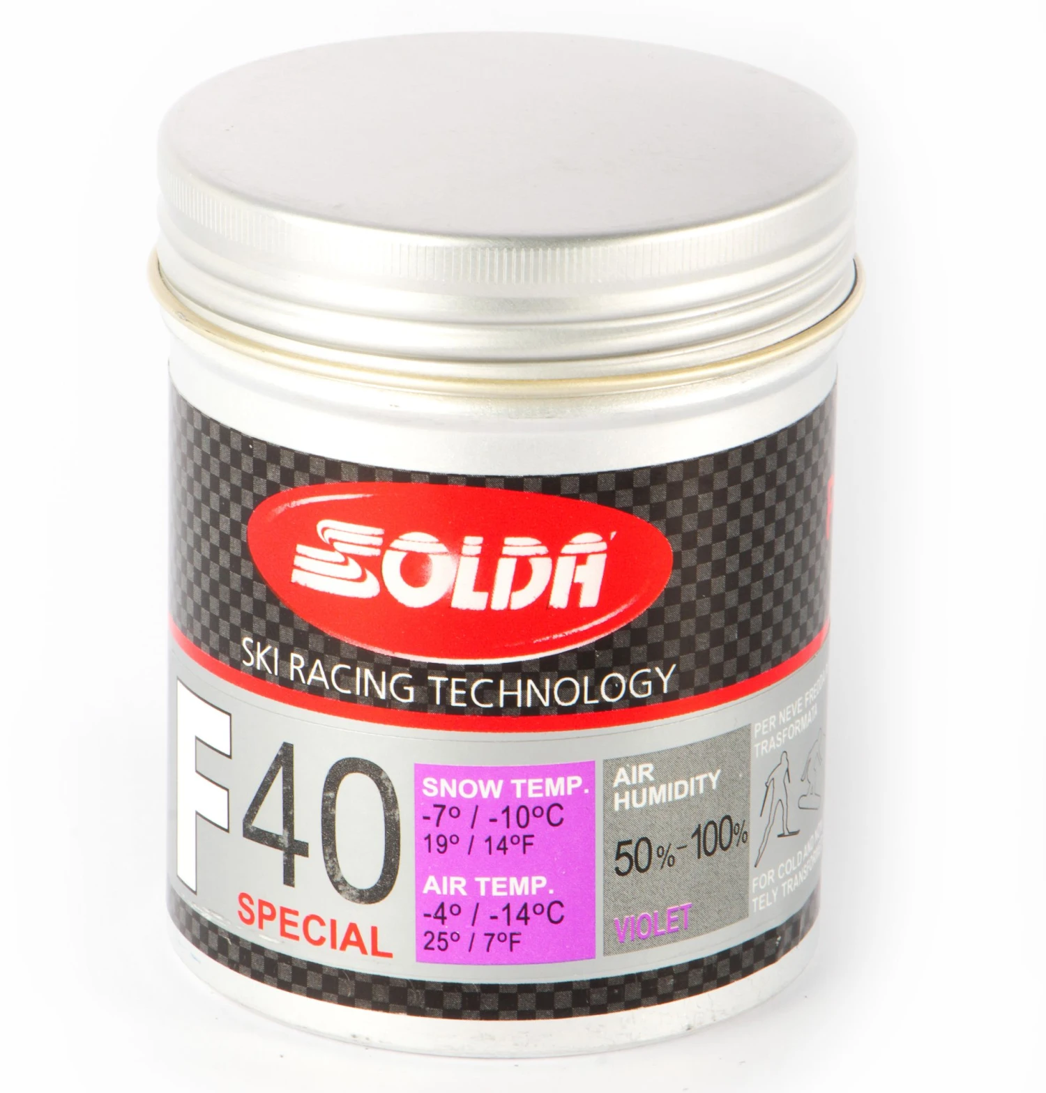 Solda F40 SPECIAL Powder Violet -4...-14°C, 30g 3 Solda F40 SPECIAL Powder Violet -4...-14°C, 30g