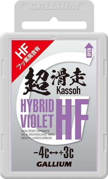 Gallium HYBRID HF Violet Glider +3...-4°C, 50g 3 Gallium HYBRID HF Violet Glider +3...-4°C, 50g